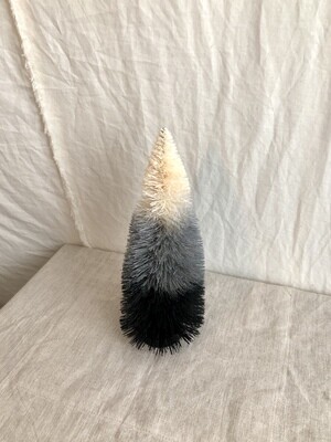 Black &amp; Cream Ombre Tree 9&quot;