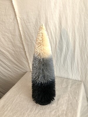 Black &amp; Cream Ombre Tree 15&quot;