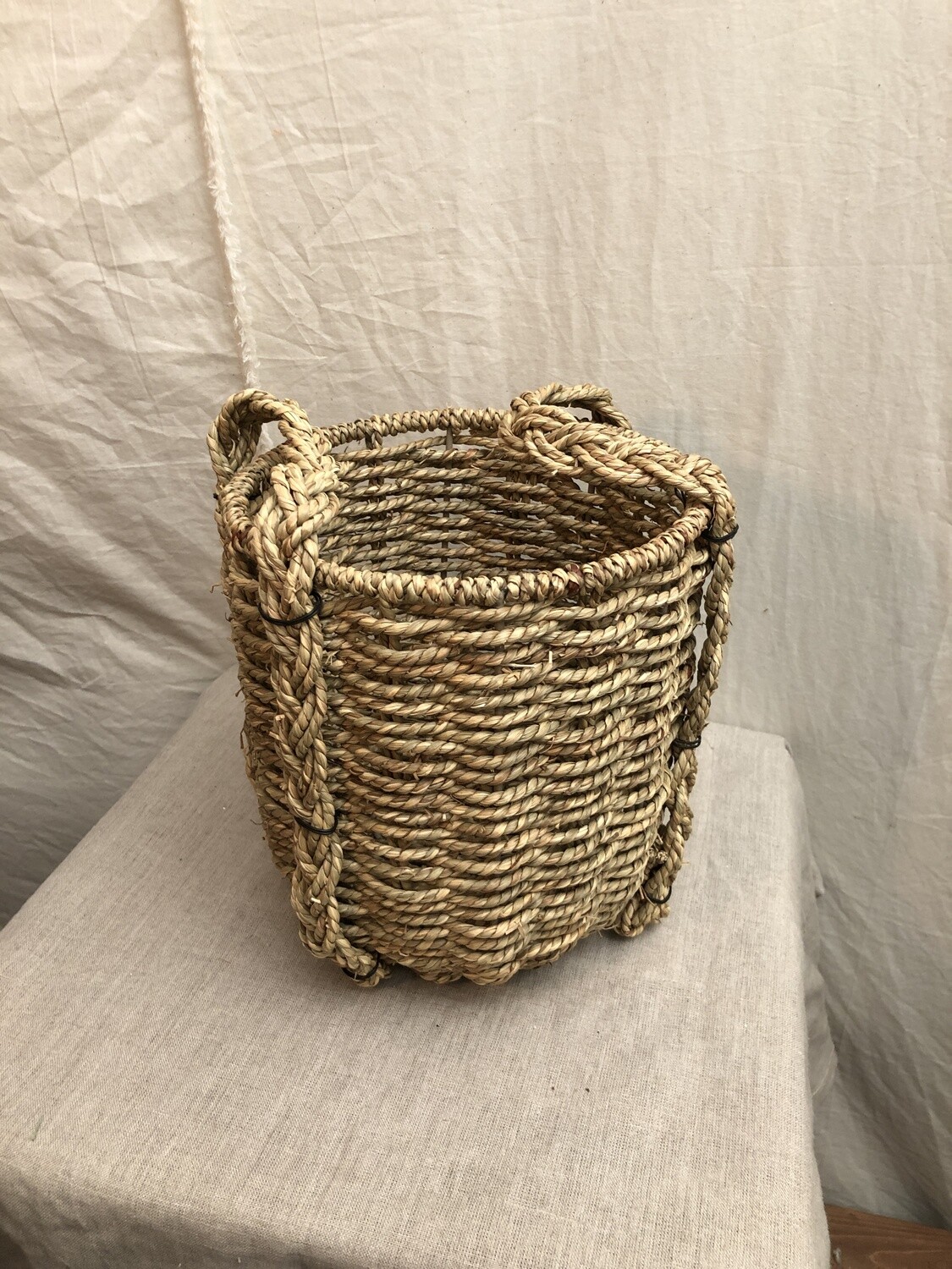 Seagrass Basket w/Handles Sm Seagrass Basket w/Handles Sm