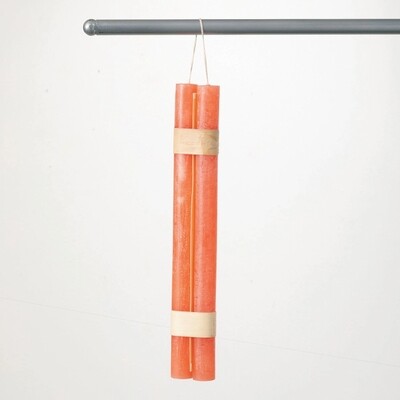 S/2 12in Candle Sticks - Coral S/2 12in Candle Sticks - Coral