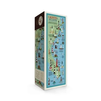 Lights of the Atlantic - South - Puzzle -PANO BOX