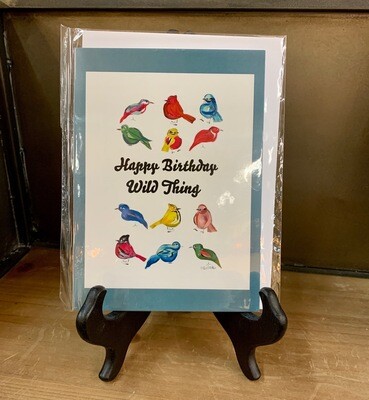 &quot;Happy Birthday Wild Thing&quot; Card