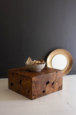 Square Teak Coffee Table