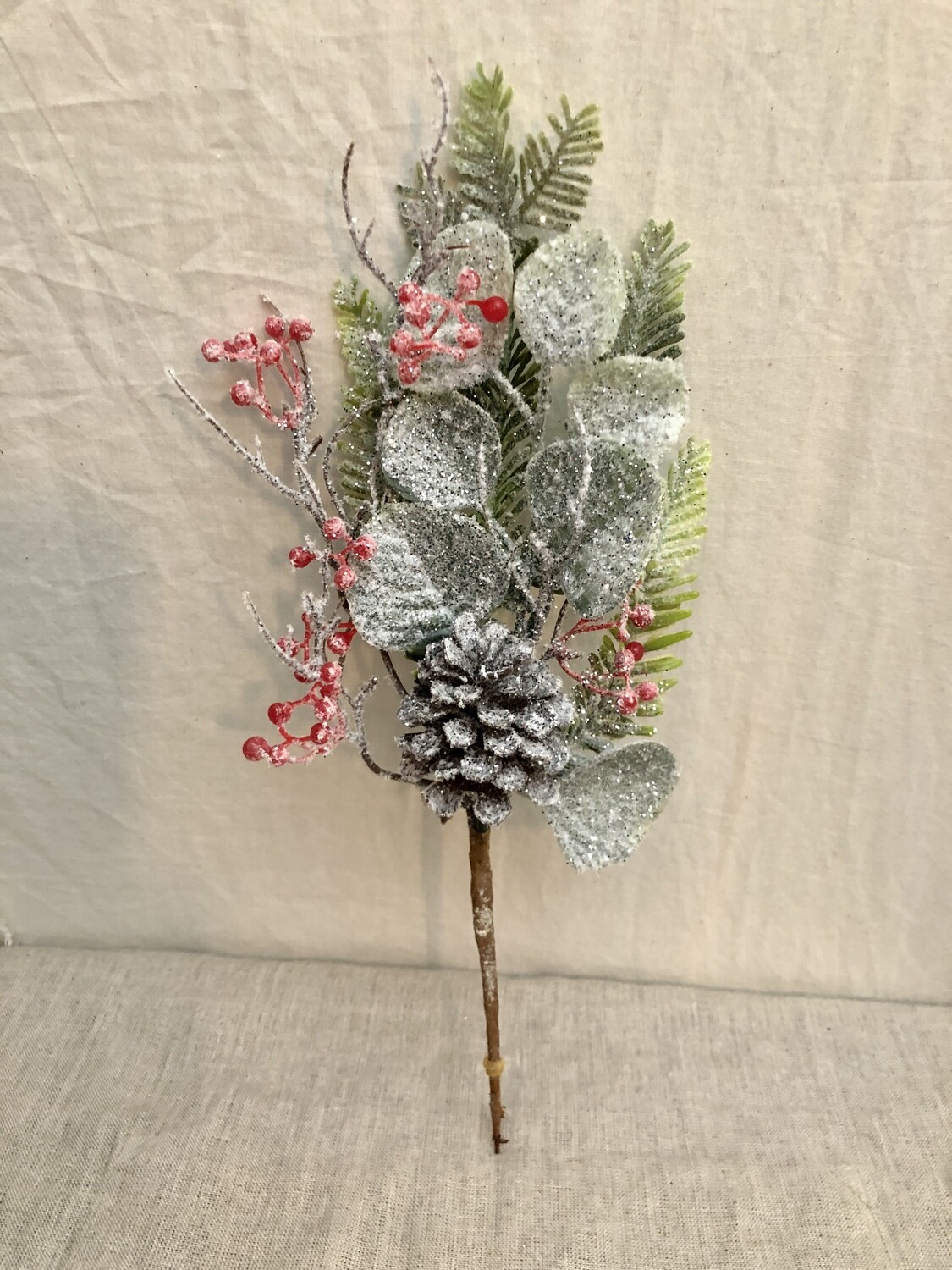 Frosted Holiday Pick Frosted Holiday Pick