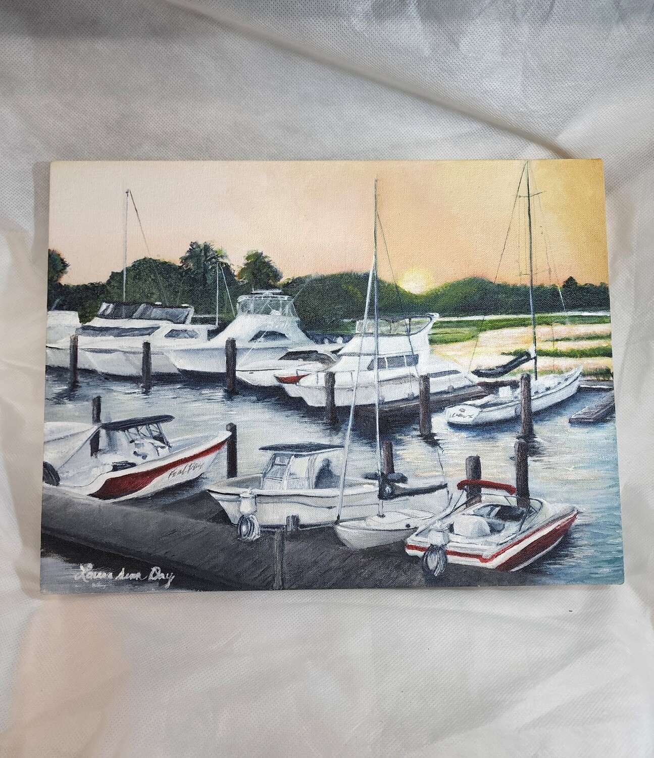 Charleston Marina 16&quot; x 12&quot;T