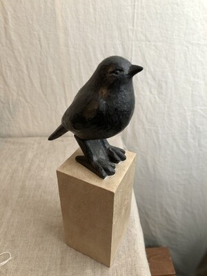 Black Bird on Stand 11&quot;