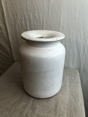 Wood Vase Whitewashed 10" Wood Vase Whitewashed 10"