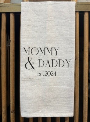 Mommy & Daddy est 2024
