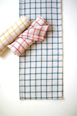 Ghingham Table Runners - Yellow