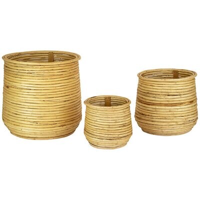 Woven Willow Planter Lg