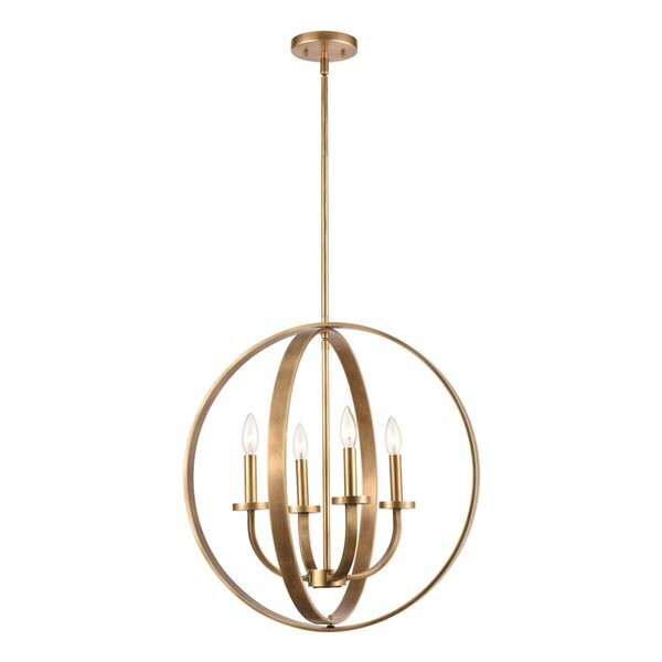 Erindale 22&quot; Wide 4-Light Chandelier