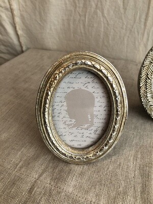 Oval Silver Picture Frame Sm I