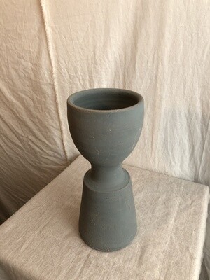 Clay Vase Grey Clay Vase Grey