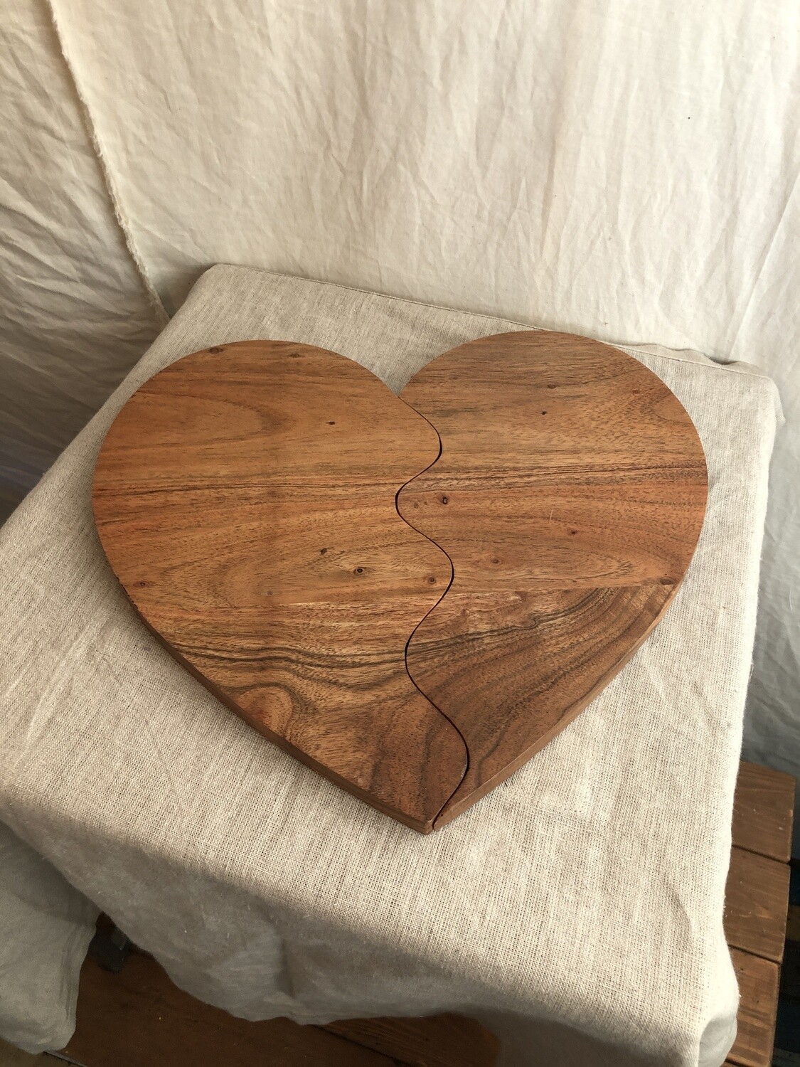 Acacia Wood Best Friends Cutting Board