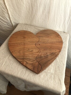 Acacia Wood Best Friends Cutting Board