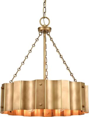 Clausten 21&quot; Wide 4-Light Chandelier