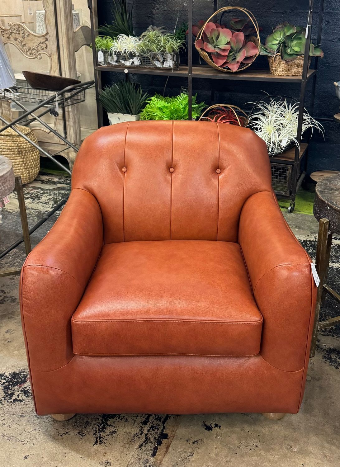 Diana Chair - Leather - 36&quot;W x 37&quot;D x 34&quot;H
