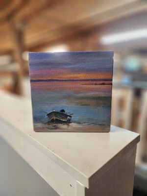 The Perfect Sunset - 7.25&quot; x 7.25&quot;T