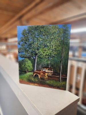 Country Road  - 10.25&quot; x  12.25&quot;T