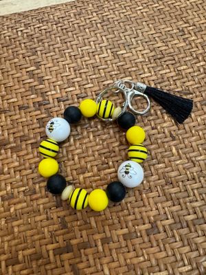 Beaded Wristlet - Bumble Bee
