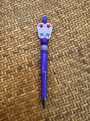Beaded Pen - Flip Flops