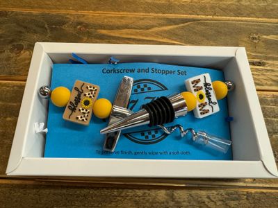 Set/2 Corkscrew/Wine Stopper - Mom