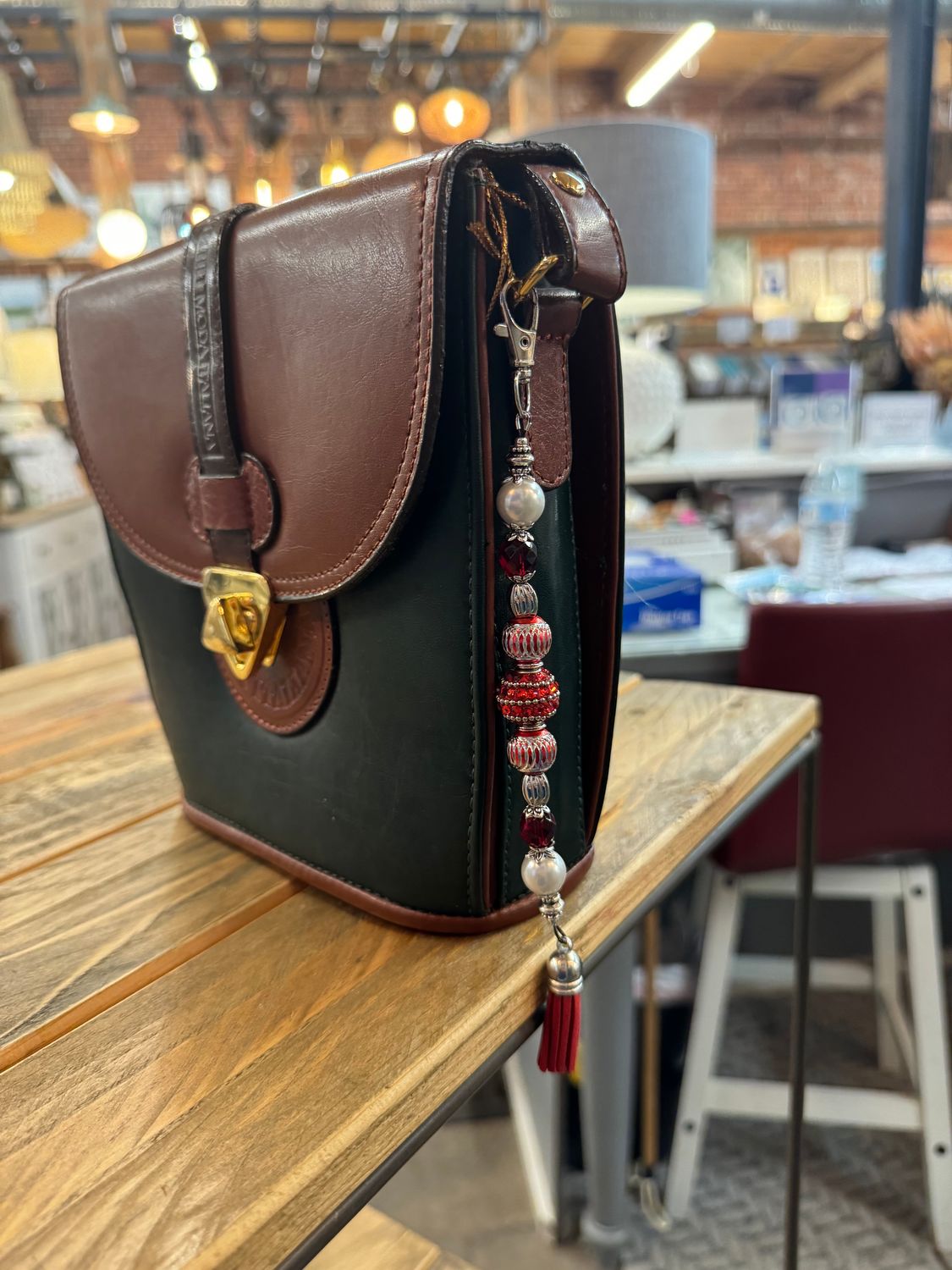 Bag/Purse Dangle - Red