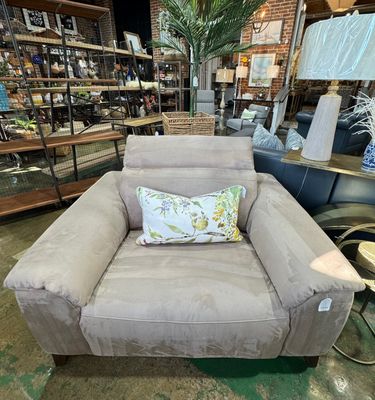 Usher Chair 1/2 Fabric Recliner