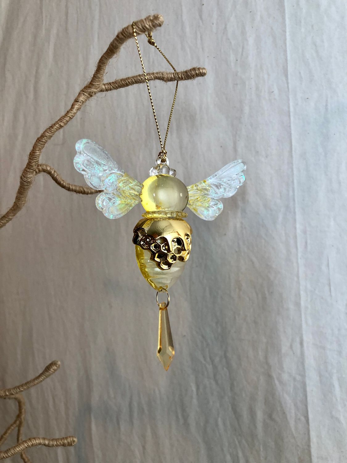 Acrylic Bee Ornament