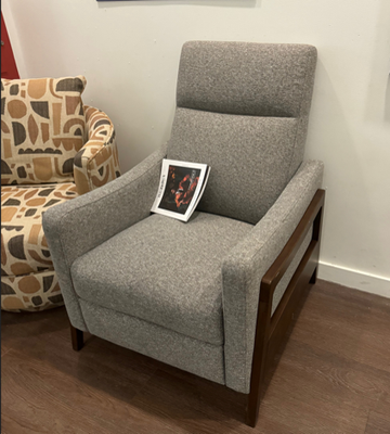 Isreal Fabric Push Back Recliner