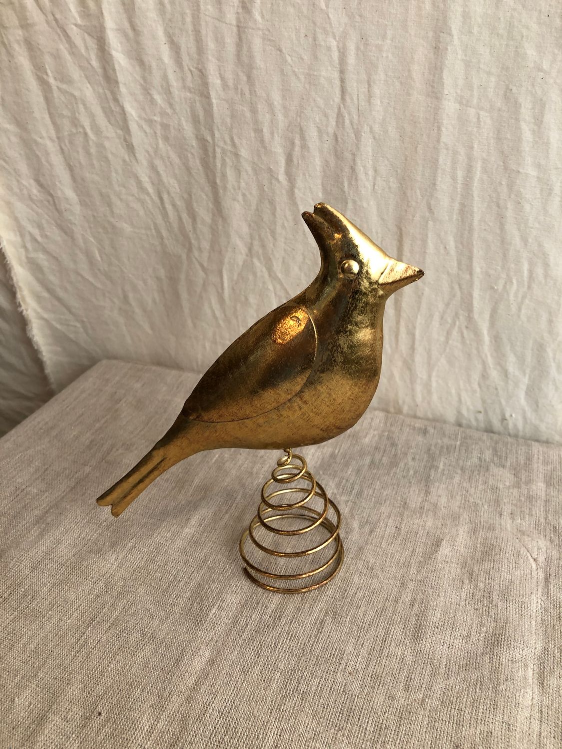Gold Cardinal Topper