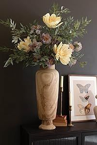 Tall Wooden Vase Tall Wooden Vase