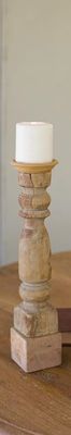 Wooden Banister Candle Stand I Wooden Banister Candle Stand I
