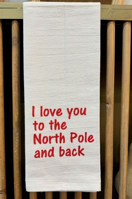 I love you to the North Pole and back