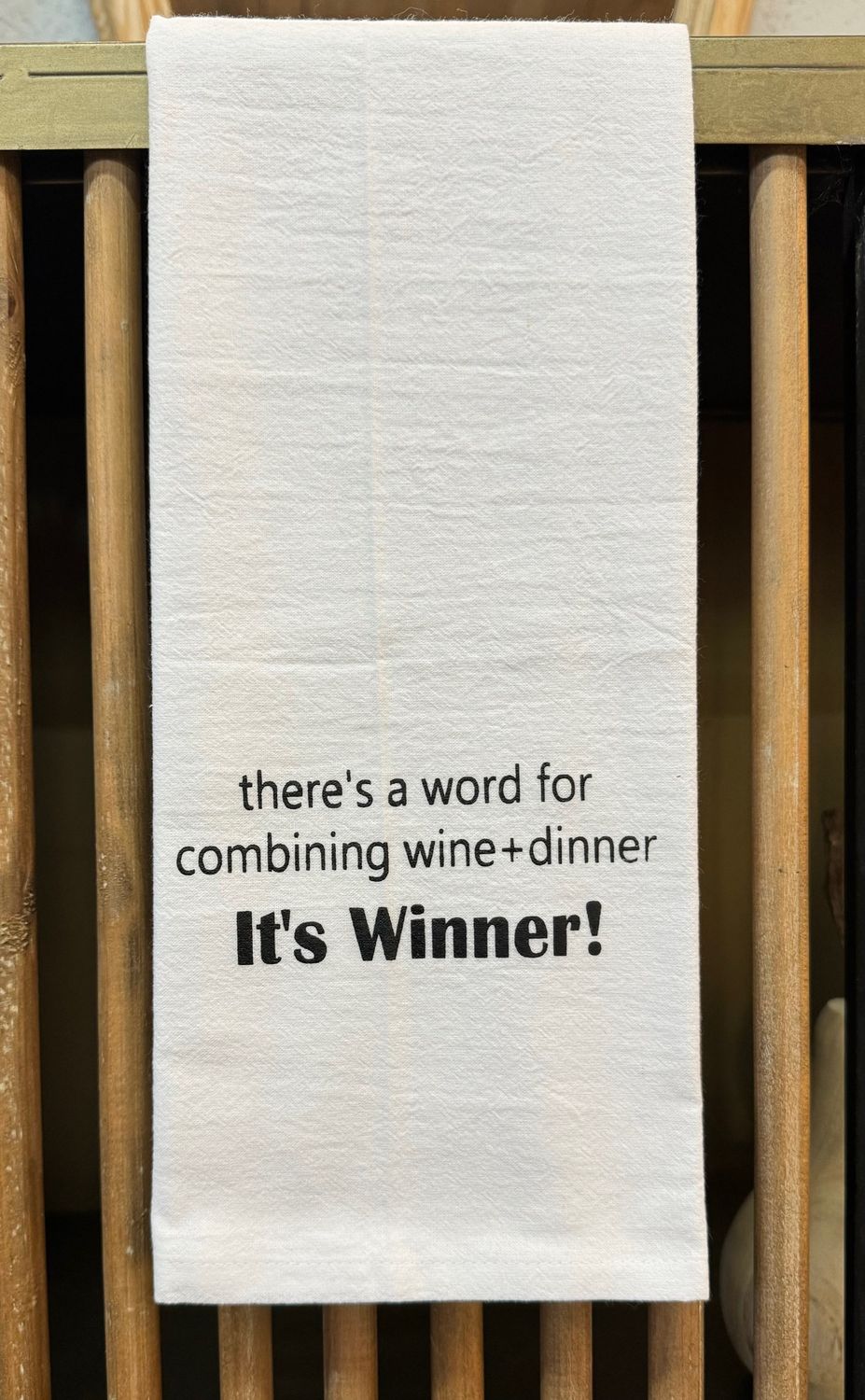 Wine + Dinner Winner