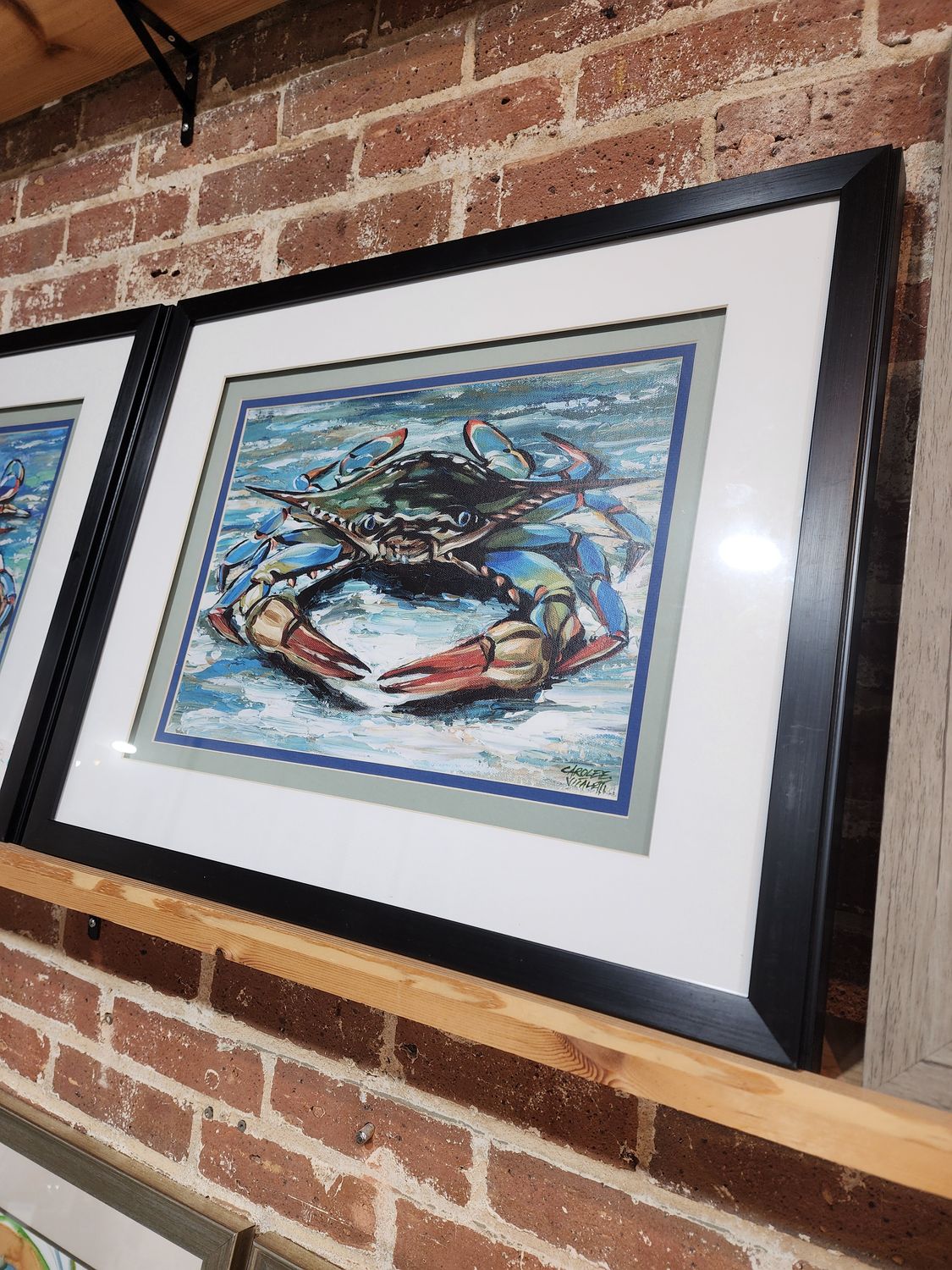 Blue Palette Crab II