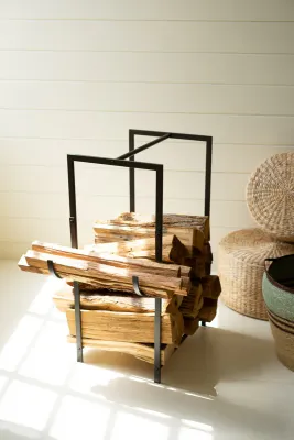 Metal Firewood Rack