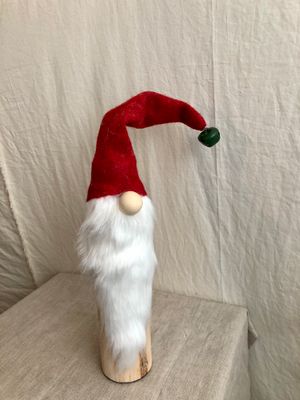 Jingle Bell Gnome Santa Lg