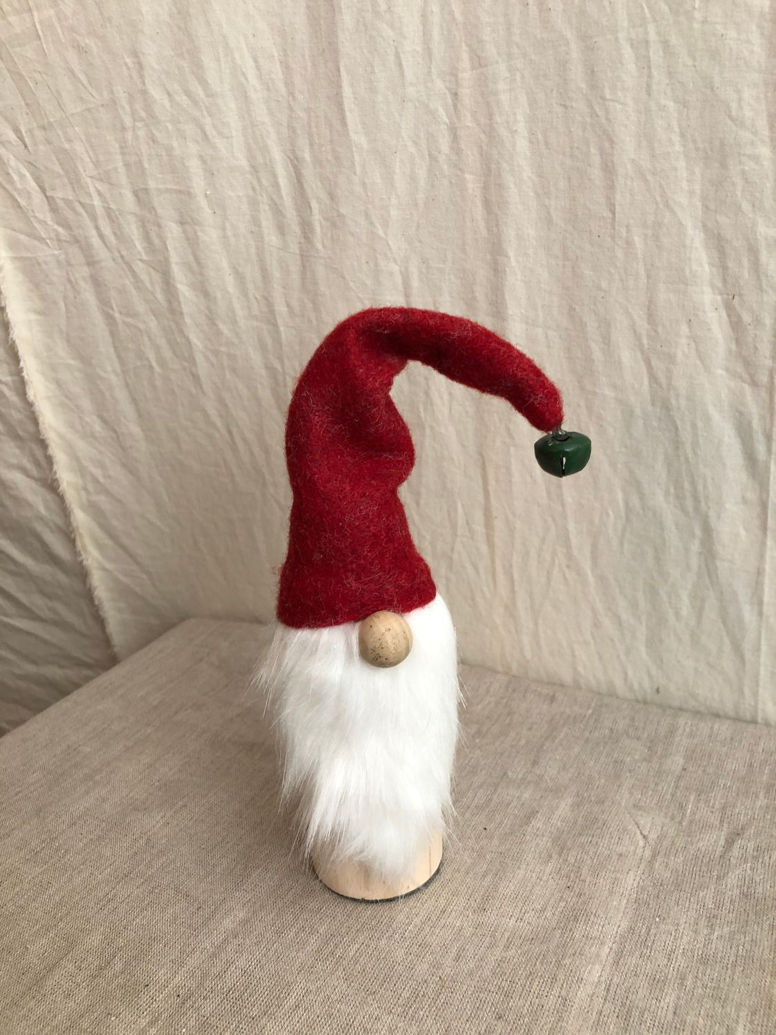 Jingle Bell Gnome Santa Sm