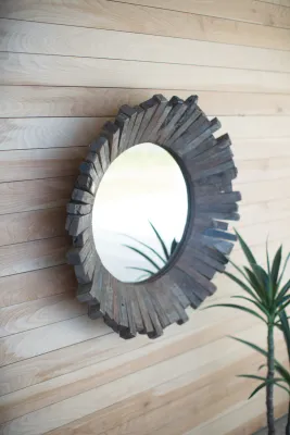 Recycled Wooden Mirror