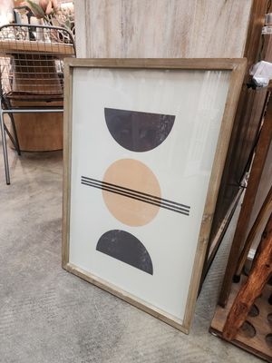 Abstract Prints Under Glass III