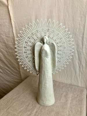 Snowflake Angel White 15.75&quot;