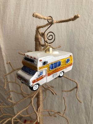 Winnebago Glass Ornament