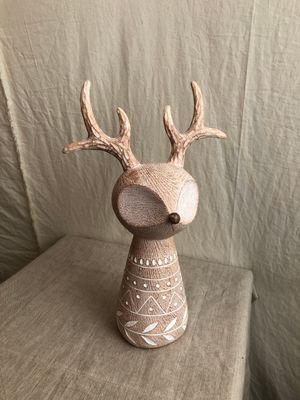 Beige Decorative Deer Sm