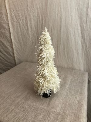 Natural Paper Frill Christmas Tree Sm Natural Paper Frill Christmas Tree Sm