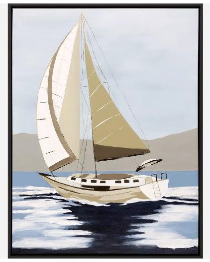 Sail the Seas II  38&quot; x 50&quot;T