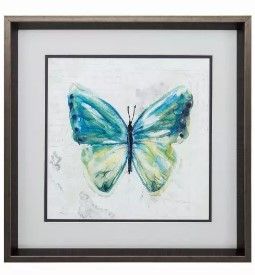 Butterfly Sketch II  17&quot; x 17&quot;T