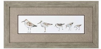 Pebbles &amp; Sandpipers  I  26&quot; x 13&quot;T