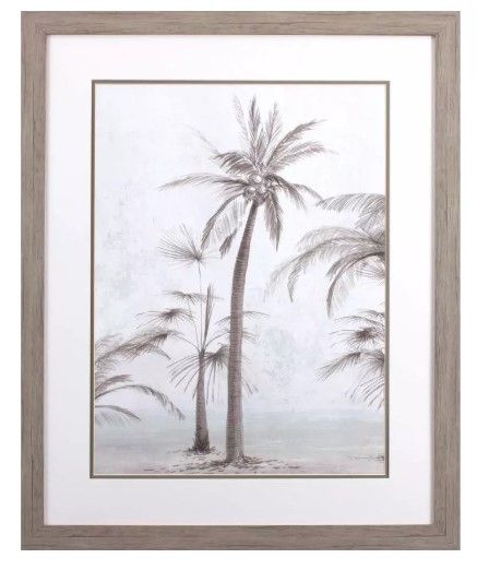 Vintage Palm Trees II  27&quot; x 33&quot;T