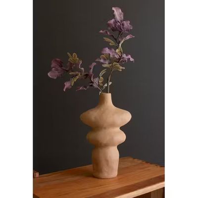 Small Ceramic Oval Bubbles Vase